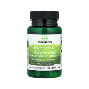 Swanson Berberine Advanced 550mg (30 Vegan Caps) | Berbevis®