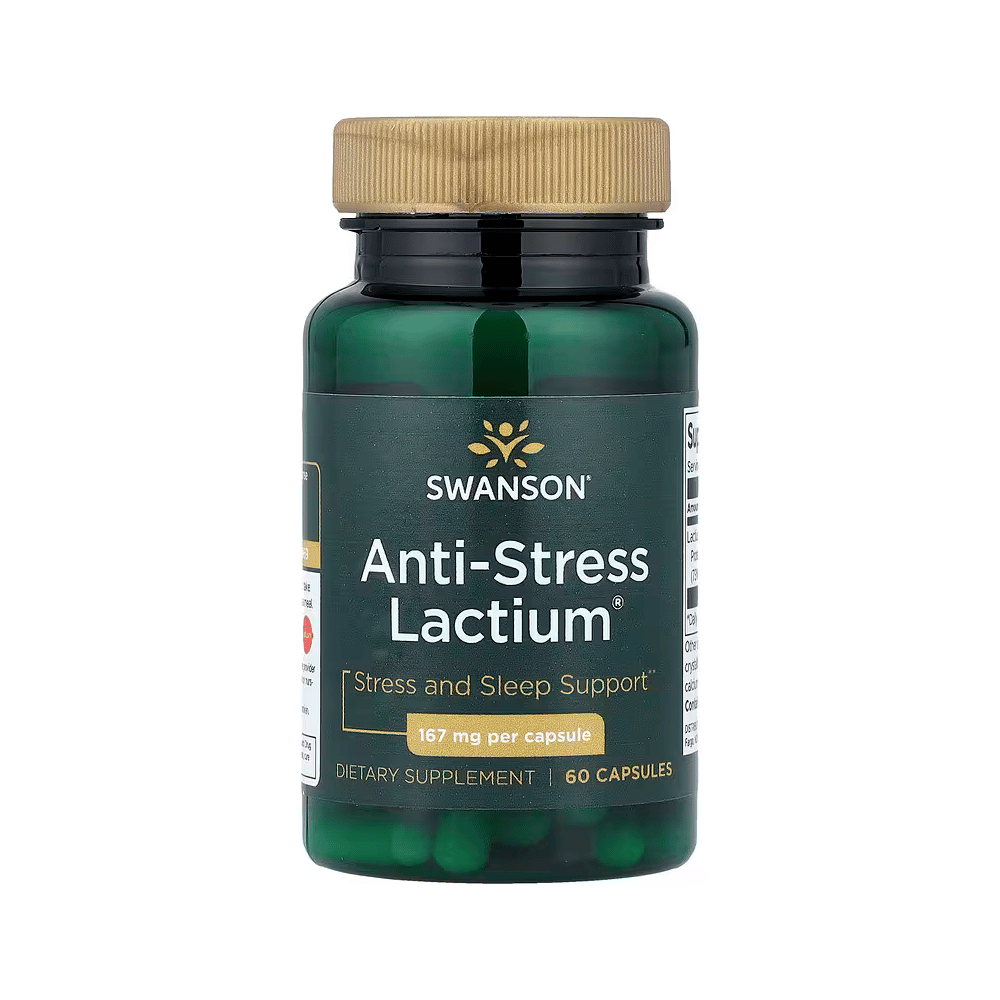 24 Swanson Ultra Anti-Stress Lactium® 167mg (60 Capsules) | Calm & Sleep Support - Image 1