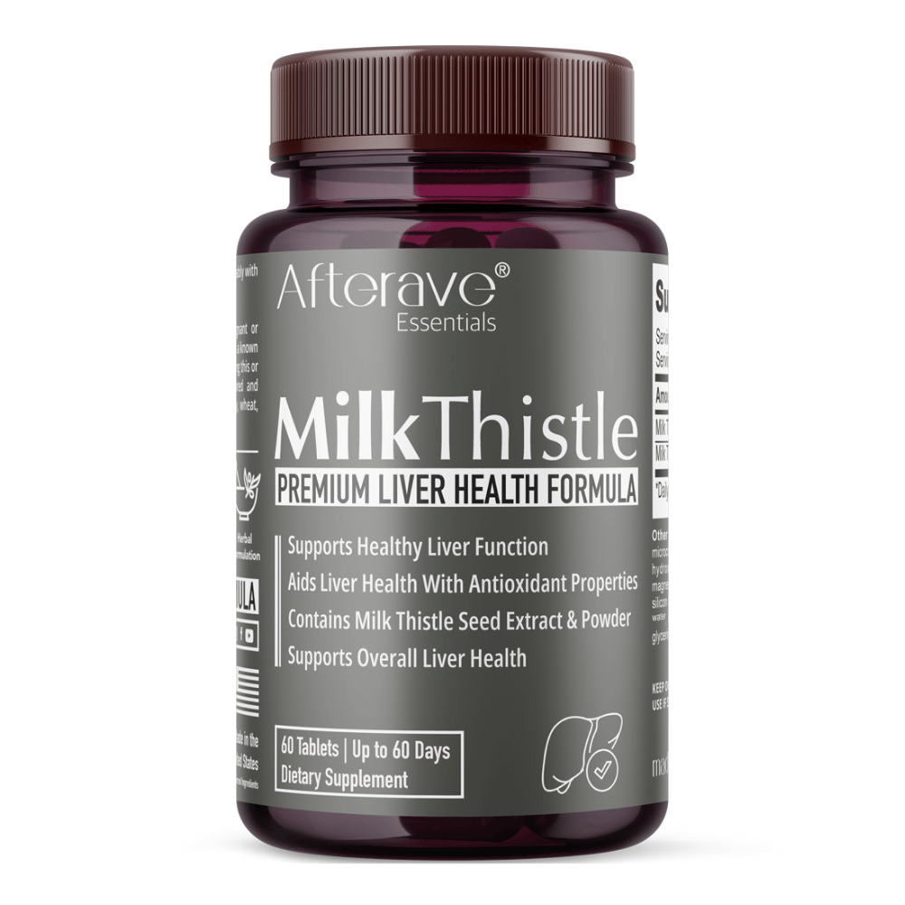 5 Afterave Milk Thistle Complex 60 tablets | Liver Support - Image 1