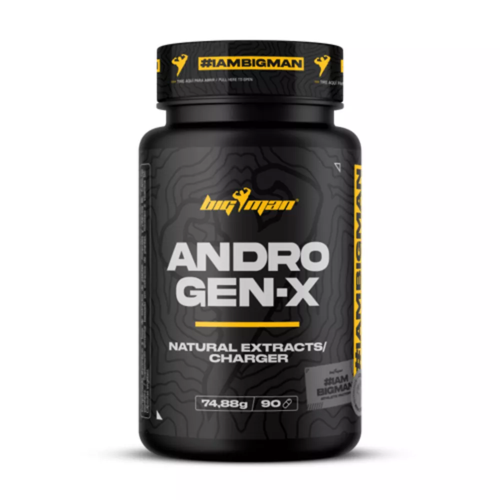 6-6988dfb3d2e46 BigMan Andro Gen·X 90 Caps – Testofen® 600mg + Maca + Saw Palmetto + Zinc + B6 - Image 1