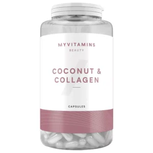 Myprotein Coconut & Collagen Capsules 180 Caps | Collagen + Coconut Oil + Vitamin C