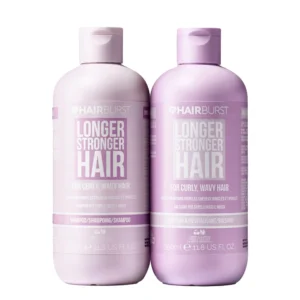 HairBurst Shampoo & Conditioner for Curly & Wavy Hair (Duo) – 2×350ml