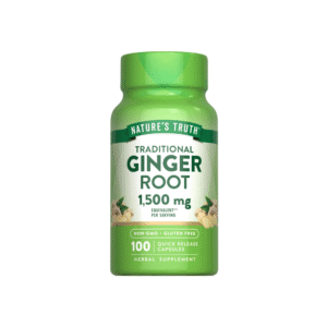 Nature’s Truth Ginger Root 1500mg Equivalent – 100 Capsules