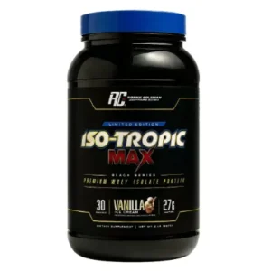 Ronnie Coleman ISO-TROPIC MAX 2lb | Whey Isolate (25g Protein) | Low Fat & Low Sugar