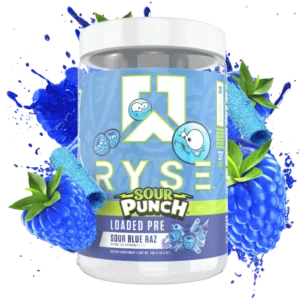RYSE LOADED PRE V3 30SRV SOUR PUNCH BLUE RAZ