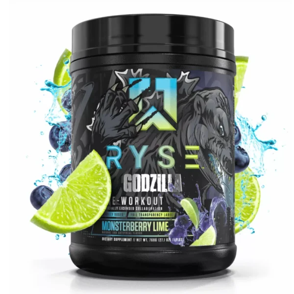 monsterberry lime godzilla pre workout ryse