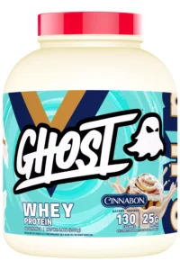 GHOST Whey Protein 5LB 64 servings premium whey blend tub for muscle recovery and daily protein intake