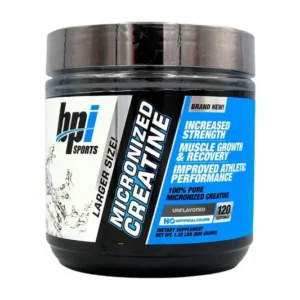 BPI Micronized Creatine 600g (120 Servings) Unflavored
