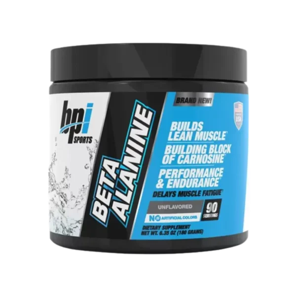 BPI Beta Alanine 90 servings unflavored powder for endurance support in UAE Dubai