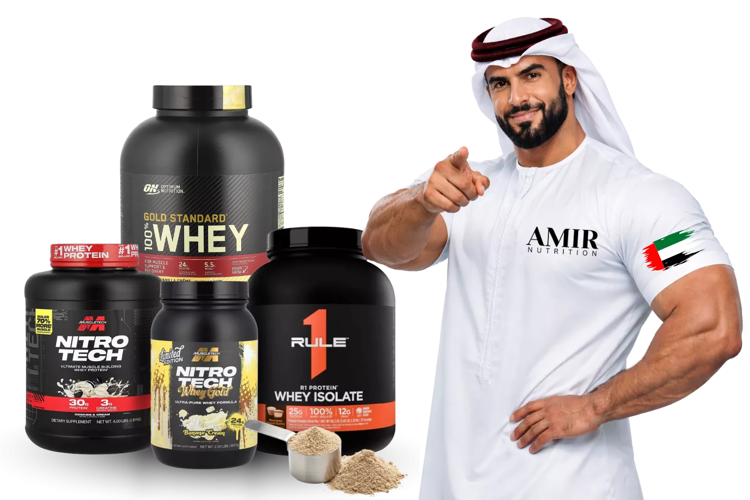 AMIR Nutrition — Premium Supplements Online in Dubai | 30+ Brands, 500+ Products | UAE-Wide Delivery
