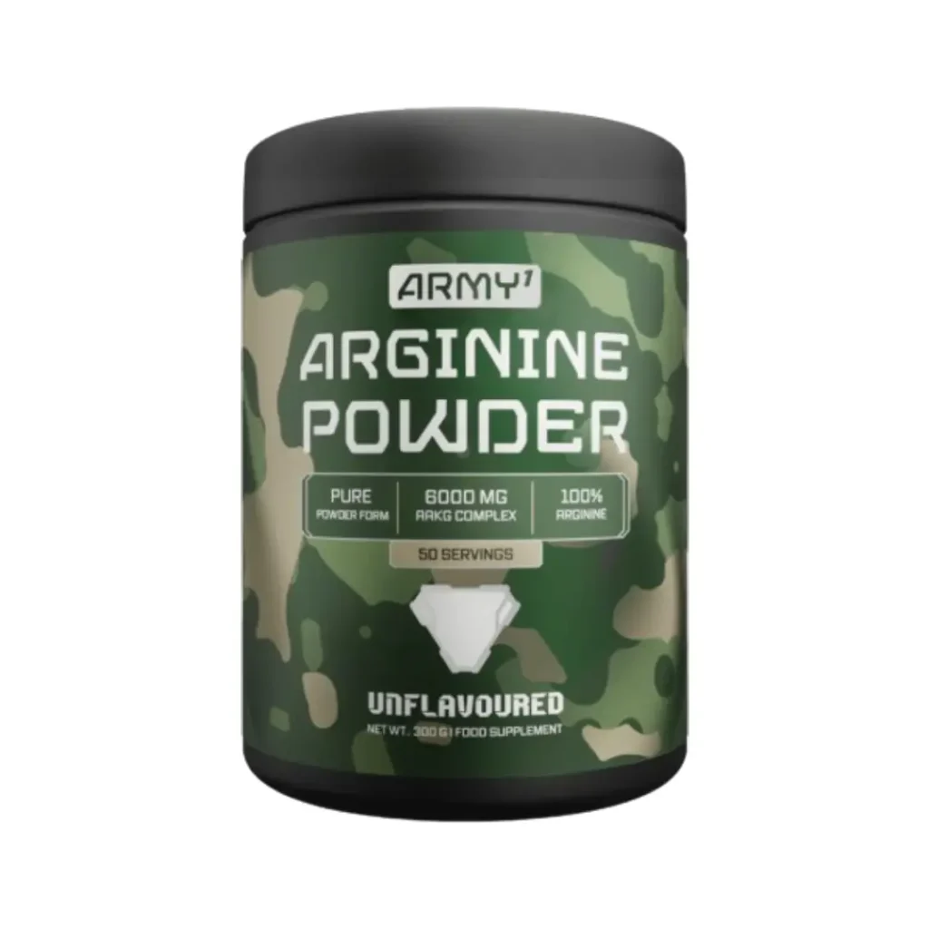 ARMY1 ARGININE POWDER 300G Unflavoured at Amir Nutrition UAE Dubai