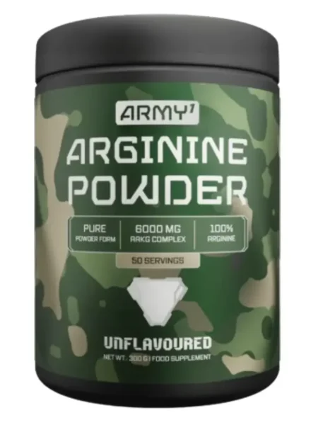 ARMY1 ARGININE POWDER 300G Unflavoured at Amir Nutrition UAE Dubai