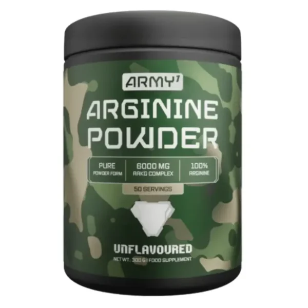 ARMY1 ARGININE POWDER 300G Unflavoured at Amir Nutrition UAE Dubai