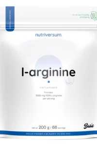 NUTRIVERSUM BASIC L-ARGININE 200G Unflavored pure arginine powder in UAE Dubai