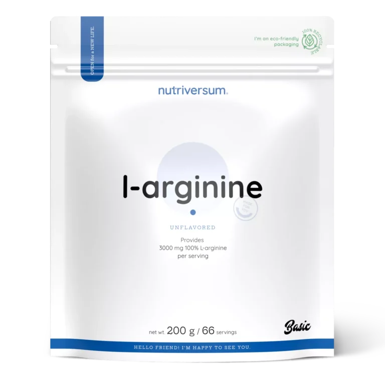 NUTRIVERSUM BASIC L-ARGININE 200G Unflavored pure arginine powder in UAE Dubai