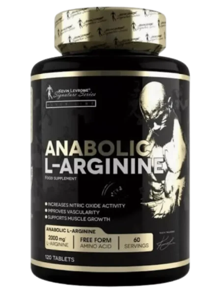 KL ANABOLIC L-ARGININE 120TAB Kevin Levrone at Amir Nutrition UAE Dubai