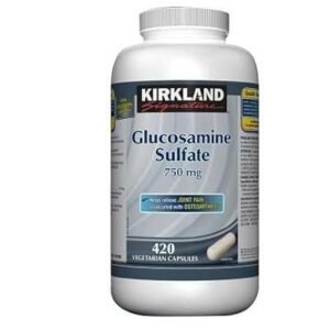 KIRKLAND GLUCOSAMINE SULFATE 750MG 420VEG.Caps