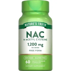 Nature's Truth N-ACETYL CYSTEINE 1200MG 60 Caps