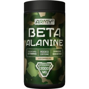 Army1 BETA ALANINE+CAFFEINE 100 Caps