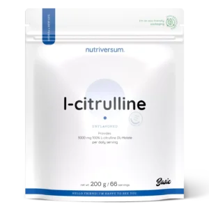 NUTRIVERSUM Basic Citrulline 200G Unflavored