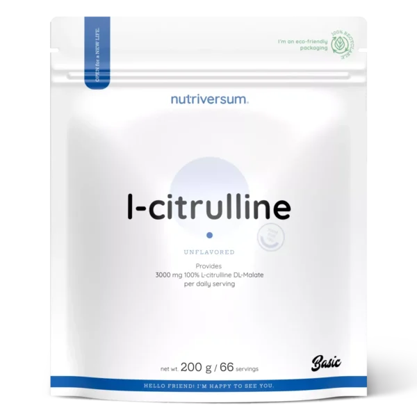 NUTRIVERSUM Basic Citrulline 200G Unflavored